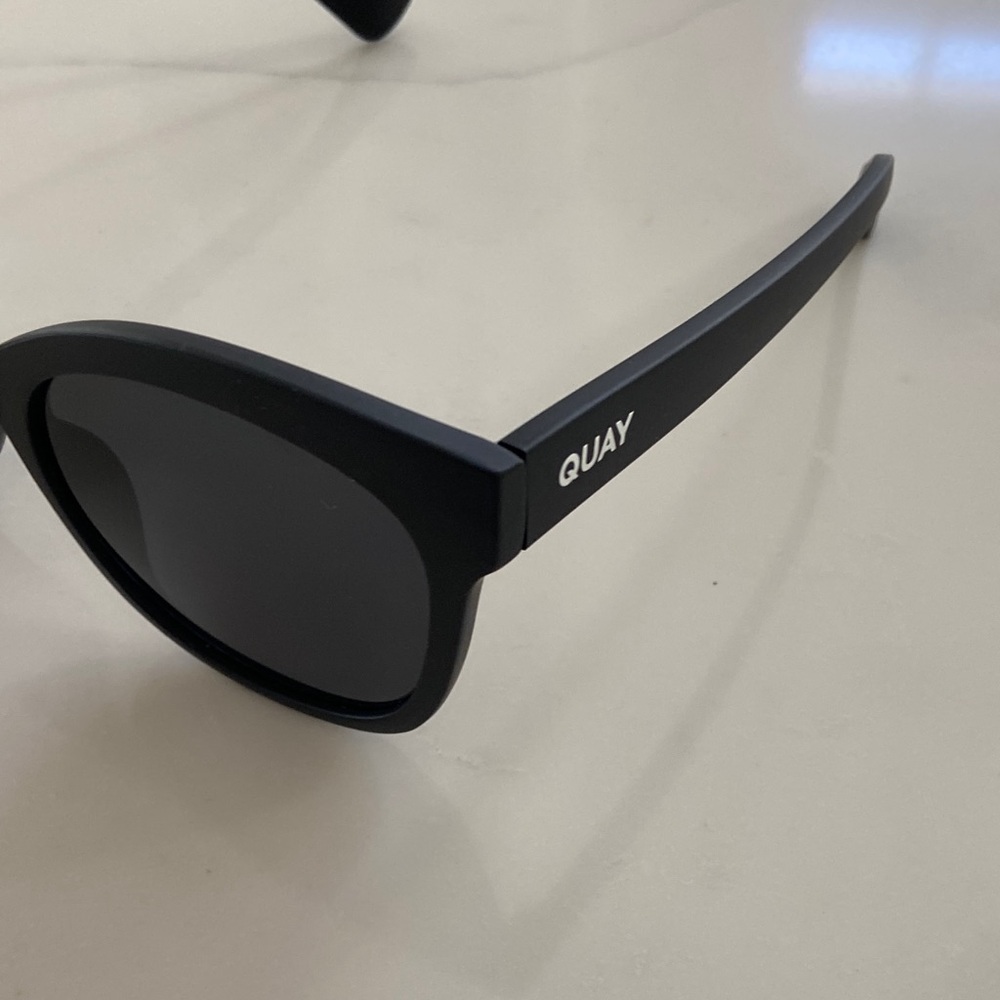 Quay Australia Black Cat-Eye Sunglasses - Picture 5 of 14